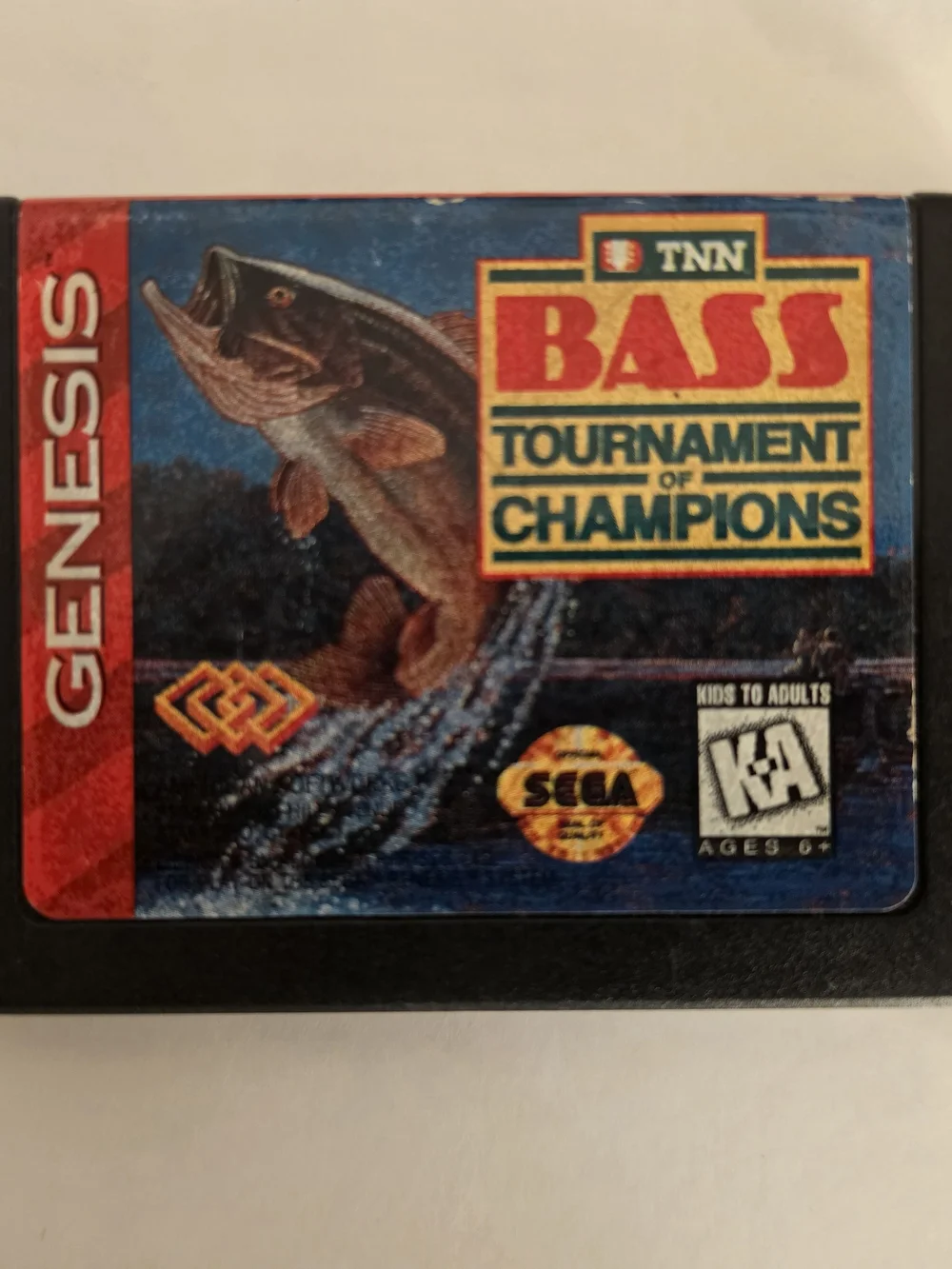Sega Genesis TNN Bass Tournament of Champions 1993